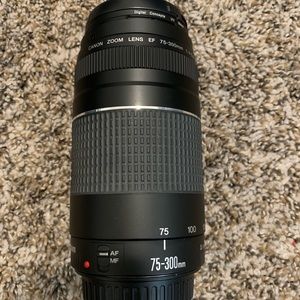 75-300mm zoom lens